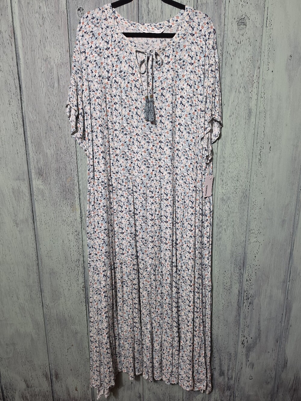 Floral Tiered Maxi Dress